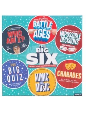 Professor Puzzle The Big Six Game Pack (NWT)